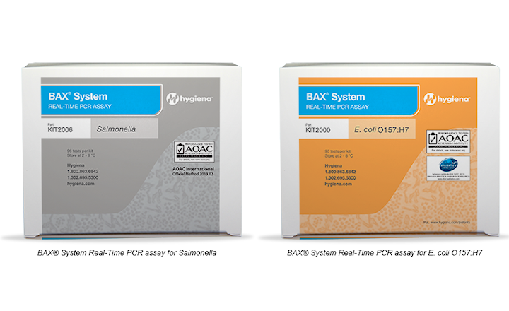 BAX Real-Time PCR Assays for Salmonella and E coli O157
