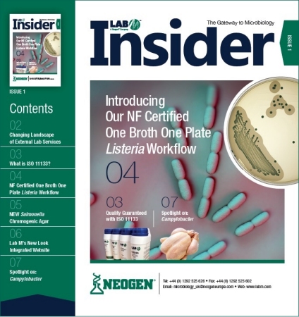 Download Lab M Insider for Listeria and Campylobacter