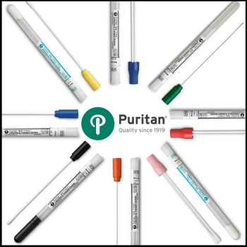 New Range of Collection and Transport Swabs from Puritan