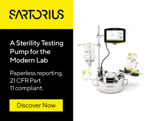 A sterility testing pump for the modern lab from Sartorius
