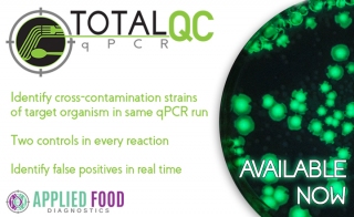 First Reporter-Labeled Total QC Diagnostic Line for Food Pathogens