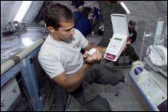 PTS being used in the NASA zero gravity simulator