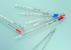 Non pyrogenic serological pipettes