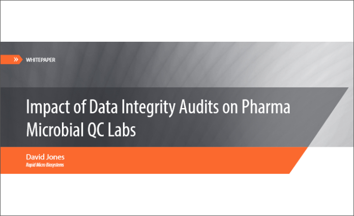 [White Paper] Impact of Data Integrity Audits on Pharma Microbial QC Labs