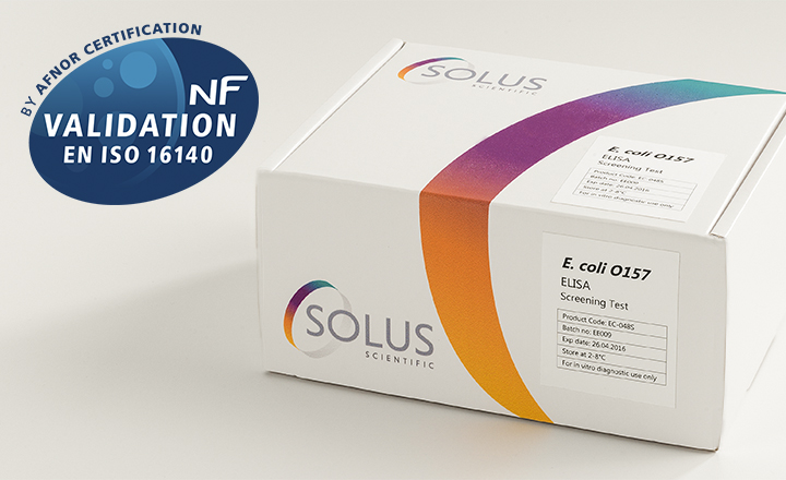 Solus <em>E. coli</em> O157 NF Validation Certification Renewed