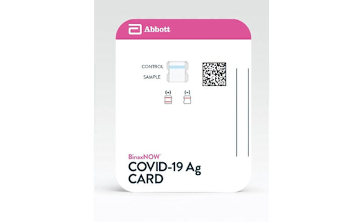 Abbott 39 S Affordable Binaxnow Covid 19 Antigen Tes
