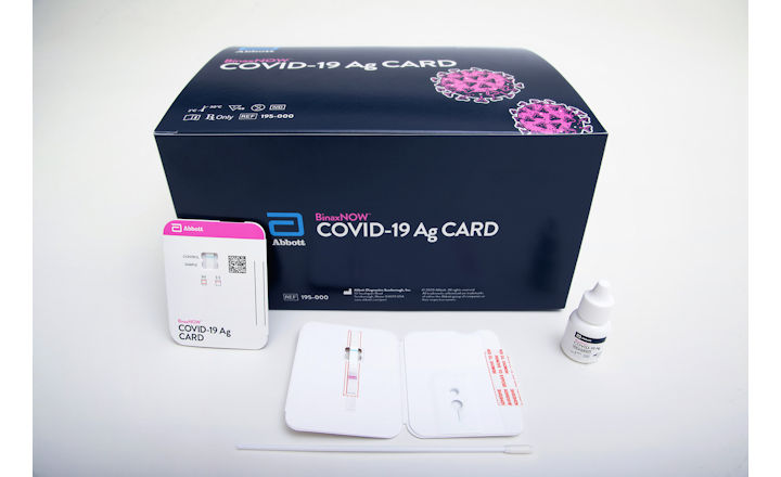 BinaxNow Rapid Antigen Test