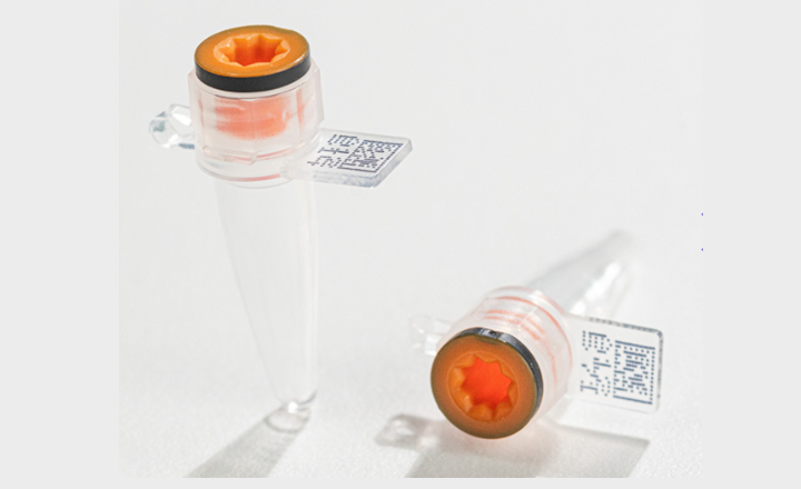 Dual-cap Sample Collection Tube for PCR Testing