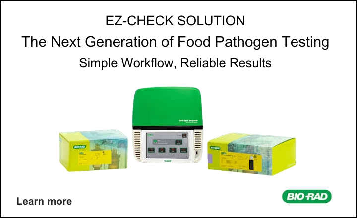 Bio Rad EZ Check Salmonella spp Kit