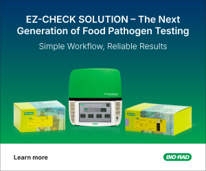 EZ CHECK SOLUTION the next generation of food pathogen testing from Bio-Rad