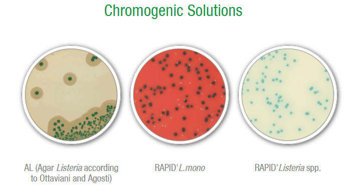 Bio-Rad range of chromogenic media for Listeria