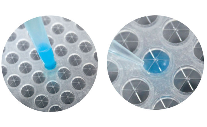 Biochromato RAPID cell culture 96 well plate evaporation
