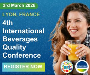 Register for the 4th International Beverages Quality Conference