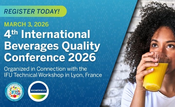 Join Us at the 4th International Beverages Quality Conference 2026&nbsp;