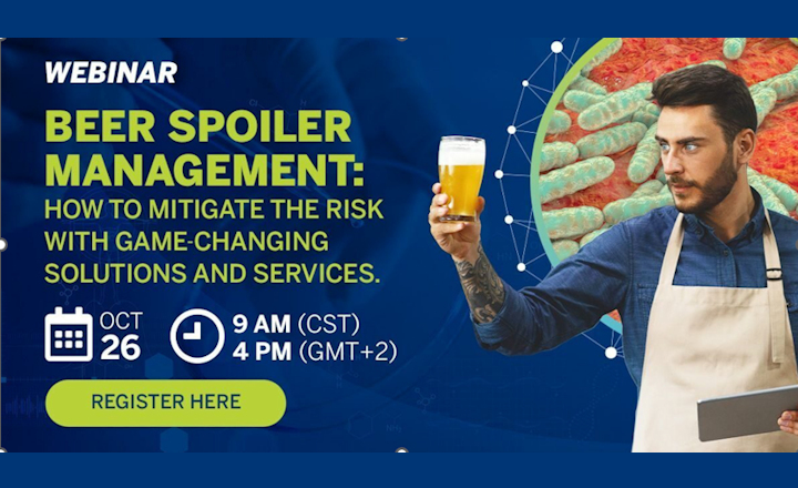 Free Webinar on Beer Spoilage Management