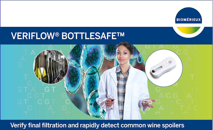 Discover VERIFLOW BOTTLESAFE - The latest innovation for the wine industry - results in 4hours