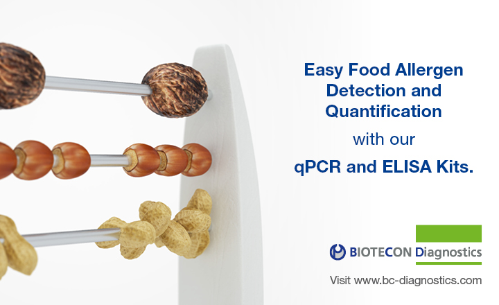 Allergen Testing in Foods - qPCR and ELISA Kits