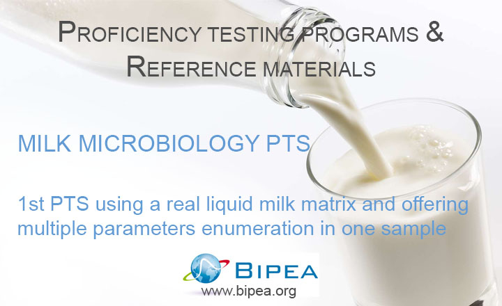 Proficiency testing scheme for dairy microbiology