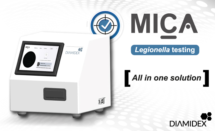 MICA Legionella Quantification counting detection