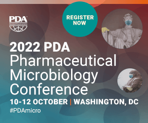 PDA Pharmaceutical Microbiology Conference October 2022 Washington DC