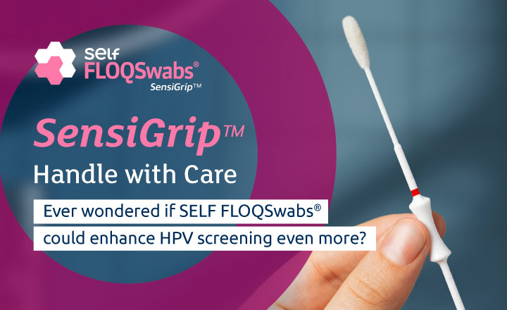 The New Vaginal SELF FLOQSwabs® SensiGrip™