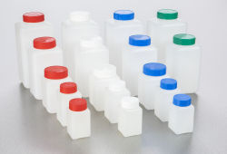sample bottles - square