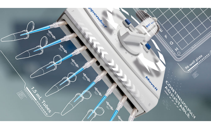 Eppendorf Adjustable Spacing Pipette