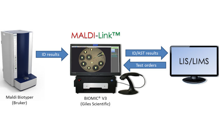 MALDI-Link Middleware with BIOMIC V3