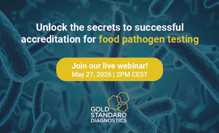 Unlock the secrets to successful accreditation for food pathogen testing - webinar