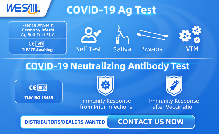 WESAIL looking for distributor for Self Testing COVID-19 Antigen Kit