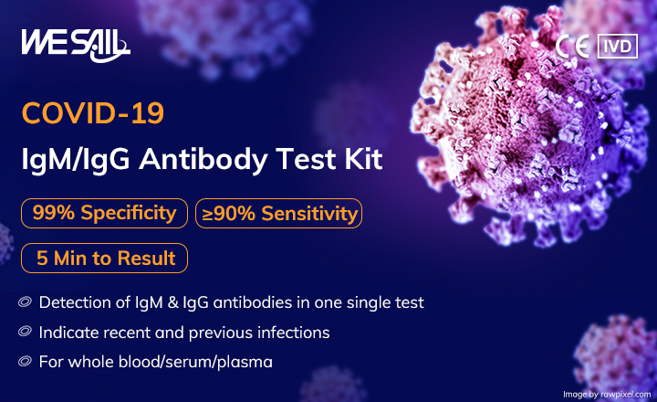 COVID19 Colloidal Gold IgMIgG antibody test