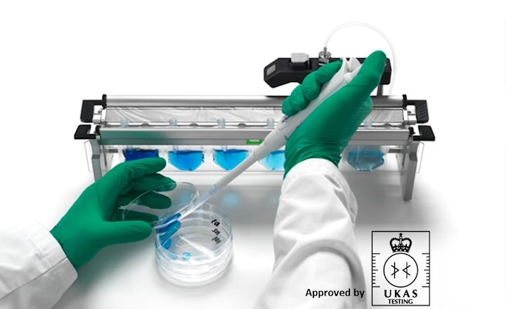 Automated serial dilutions - UKAS accreditated