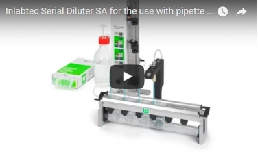 Automated serial dilutor using pipette straws