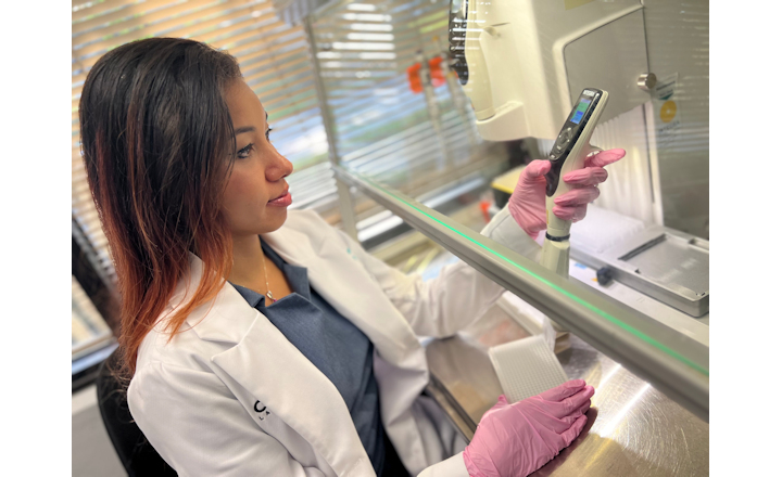 Woman in Lab