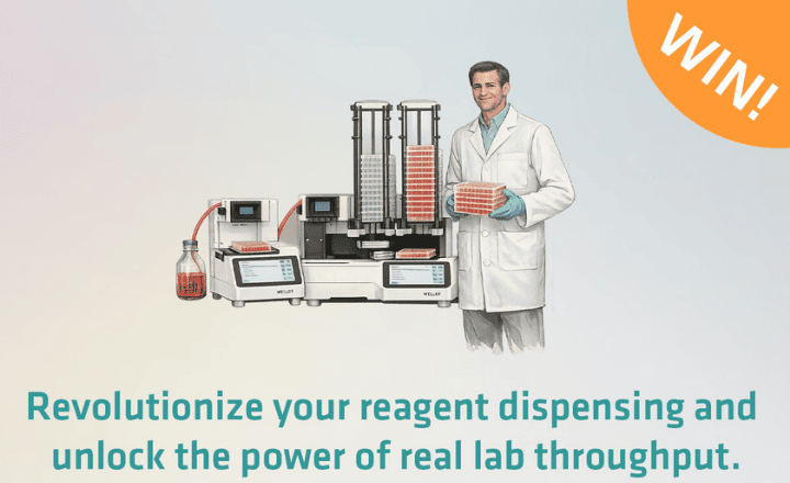 Win an INTEGRA Biosciences WELLJET Reagent Dispenser