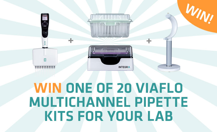 Win an Integra Viaflow electronic pipette