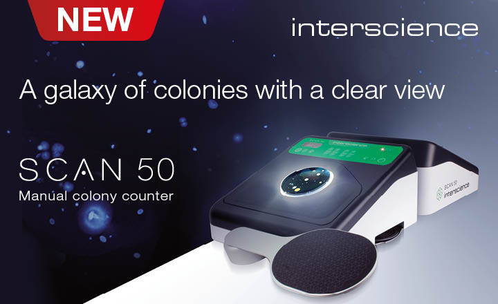 Interscience Scan 50 pro manual colony counter with HandPad
