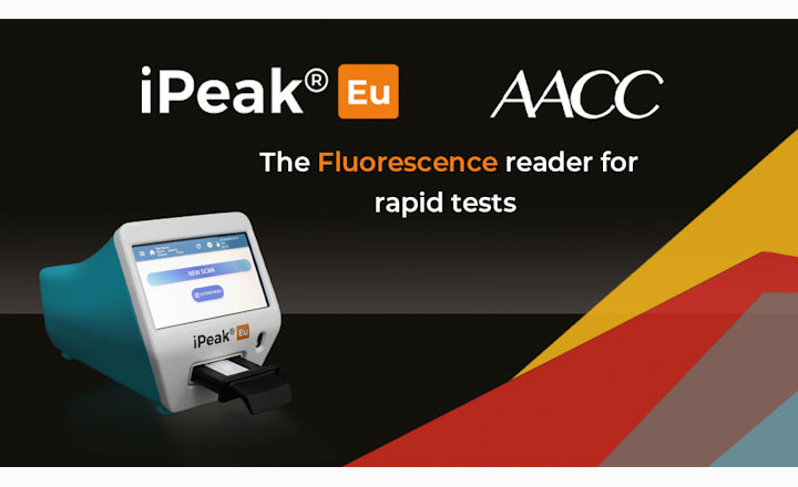 IUl Lateral flow reader at AACC meeting