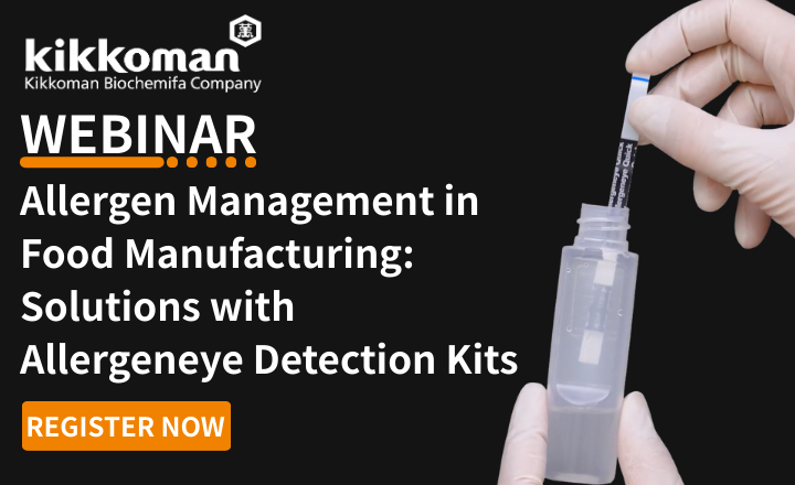Webinar: Allergen Management Solutions for Food Manufacturing