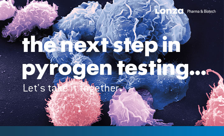 Take the next step in pyrogen testing together with Lonza