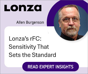 Expert insights from Allen Burgenson on Lonza rFC sensitivity that sets the standard