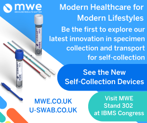 MWE self-collection devices for clinical specimen collection