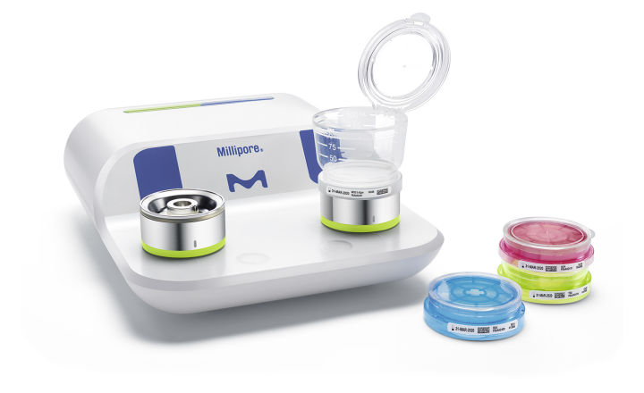 The Milliflex Oasis system simplifies and safeguards microbial testing processes