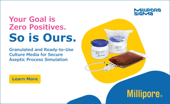 Merck Millipore Culture Media for Aseptic Process Simulation