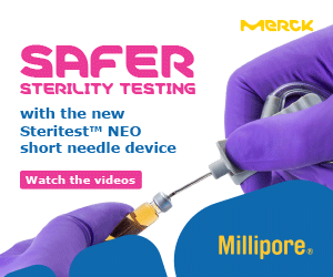 Safer sterility testing with the new Steritest Neo short needle device
