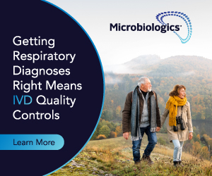Microbiologics IVD quality controls for the right respiratory diagnosis