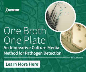 Neogen One Broth One Plate Innovative Culture Media Method for Pathogen Detection