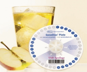 Pall Alicyclobacillus GeneDisc TAB spoilage