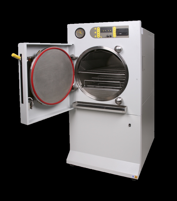 Small footprint autoclave