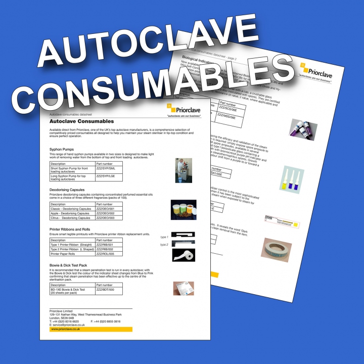 autoclave consumables